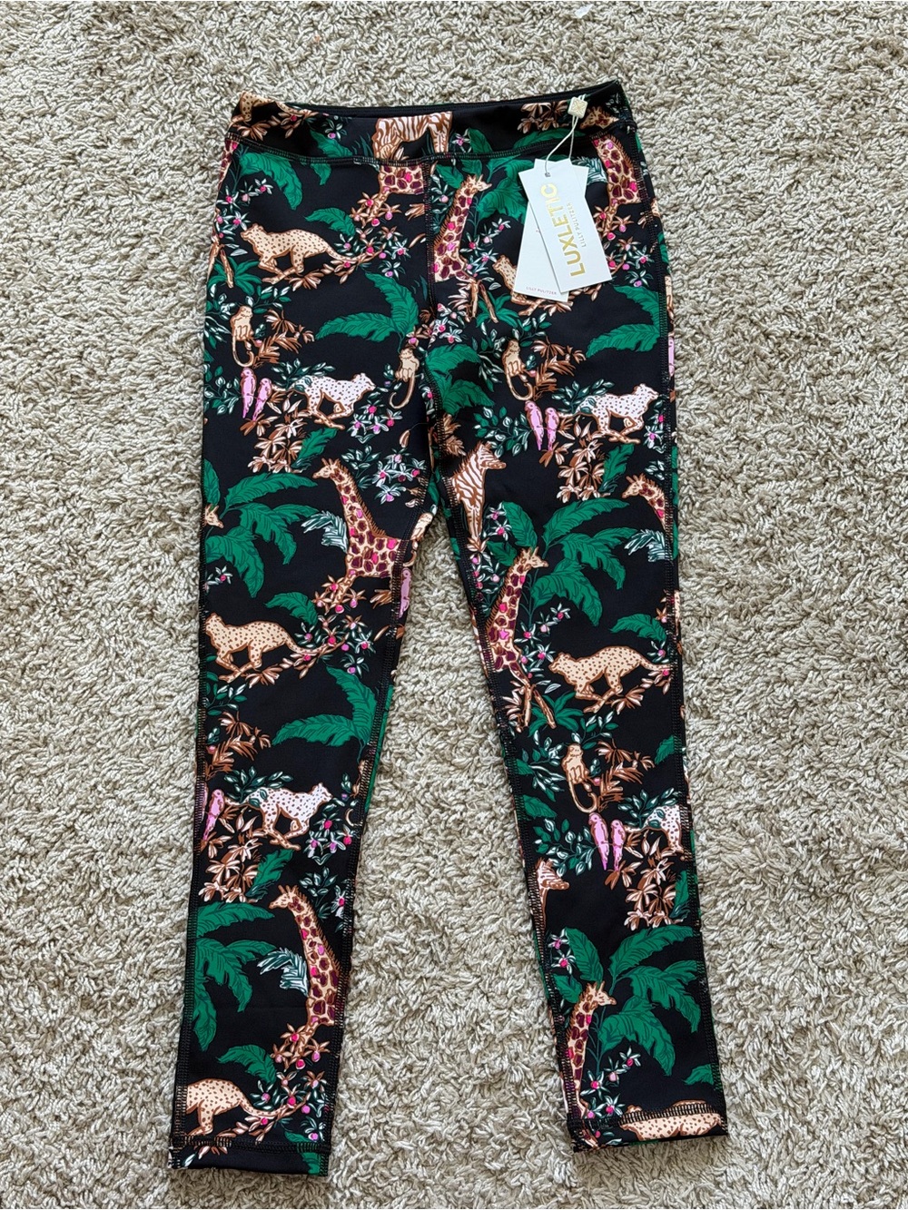 NWT Lilly Pulitzer Kids Mini Weekender Legging UPF 50+ Sz L (8/10)